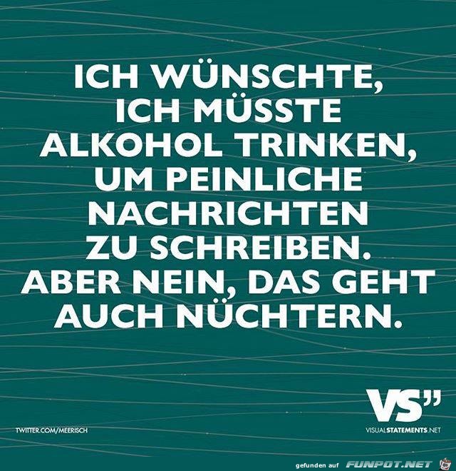 Nuechtern geht das auch Nuechtern geht das auch