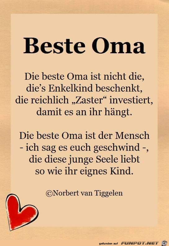 Beste Oma Beste Oma