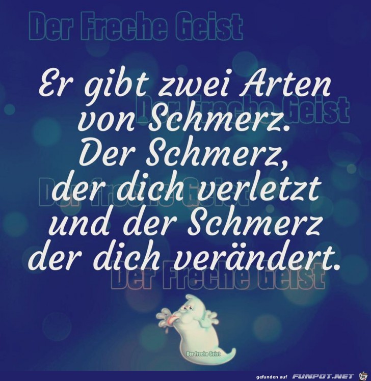 Zwei Arten von Schmerz