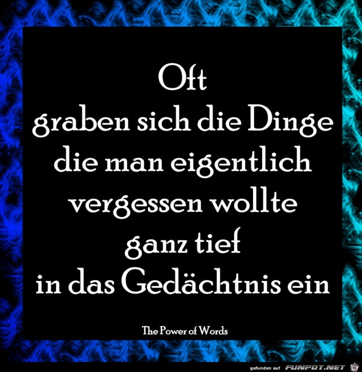 In das Gedchtnis