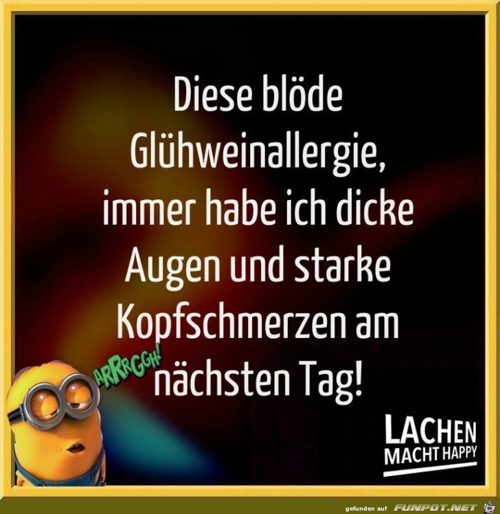 Glühweinallergie Glühweinallergie