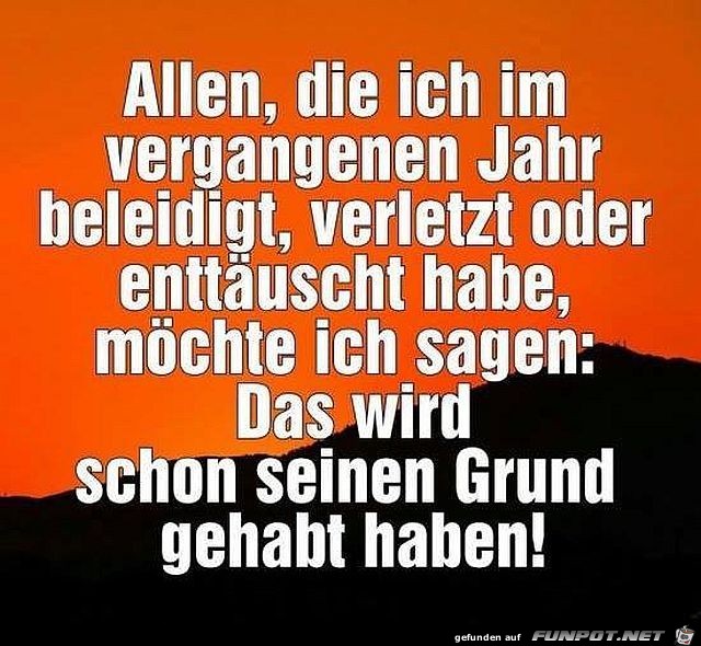 Es geschieht nicht ohne Grund