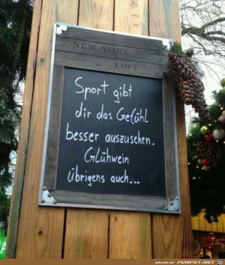 Sport und Glühwein Sport und Glühwein