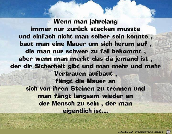 Wenn man jahrelang