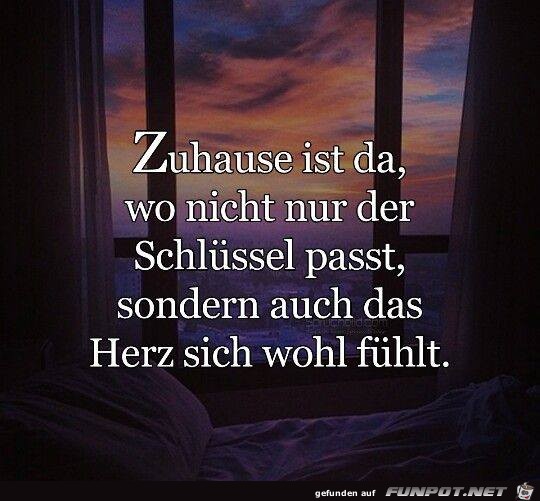 Zuhause ist da Zuhause ist da