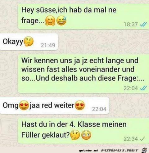 Die alles entscheidende Frage Die alles entscheidende Frage