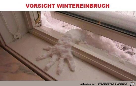 Wintereinbruch Wintereinbruch