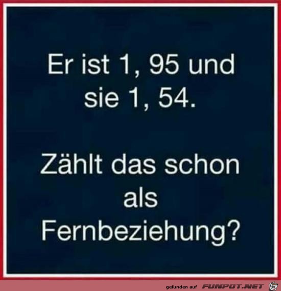 Fernbeziehung Fernbeziehung