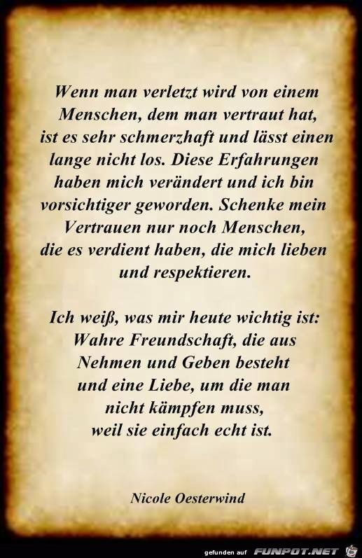 Wenn man verletzt wird