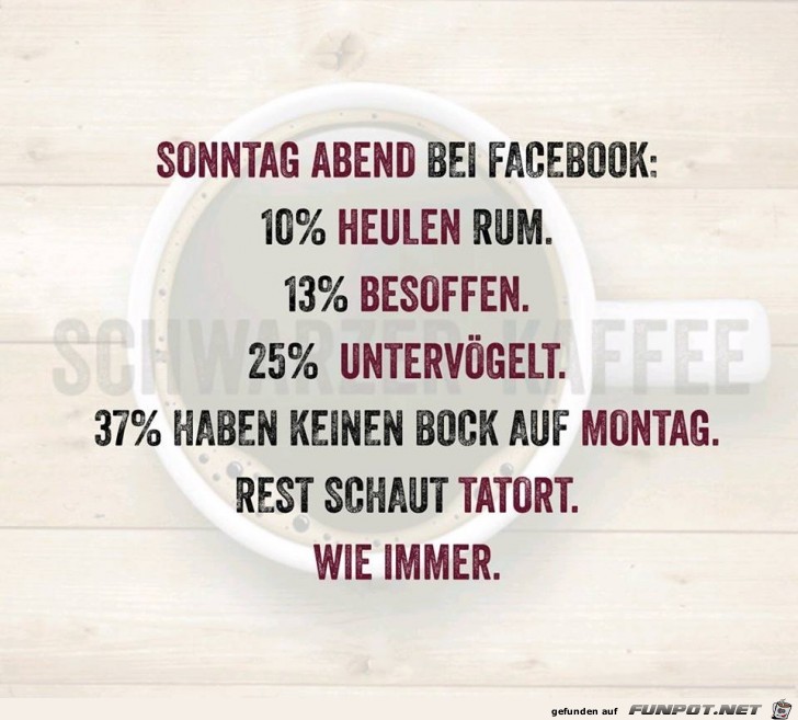 Sonntag-Abend