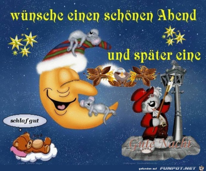 Wuensche einen schoenen Abend Wuensche einen schoenen Abend