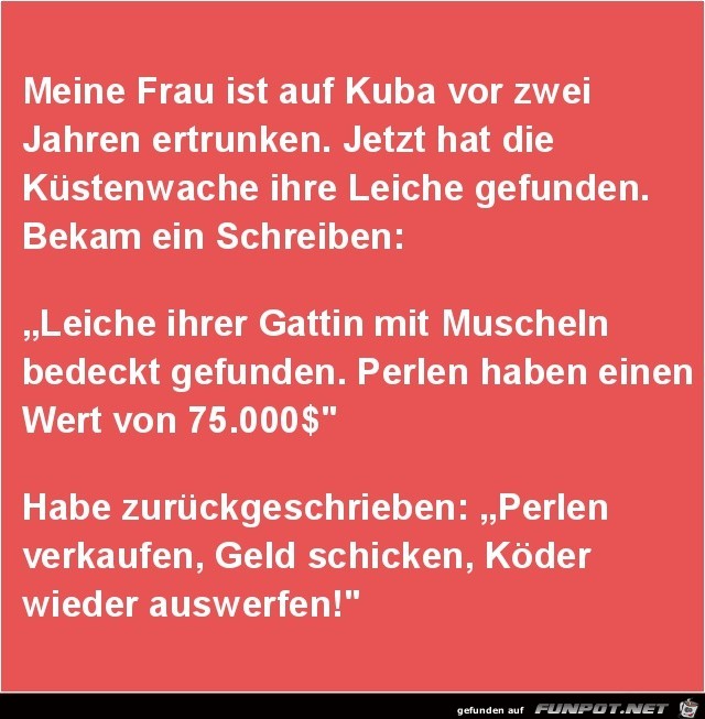 Köder wieder auswerfen Köder wieder auswerfen