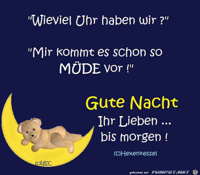 Mir kommt es schon so muede vor Mir kommt es schon so muede vor