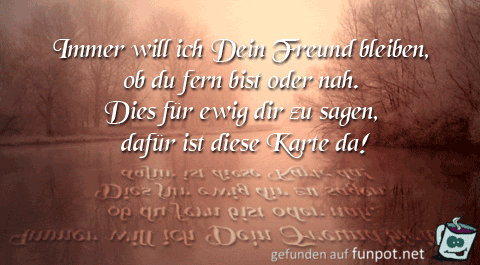 freundschaft......