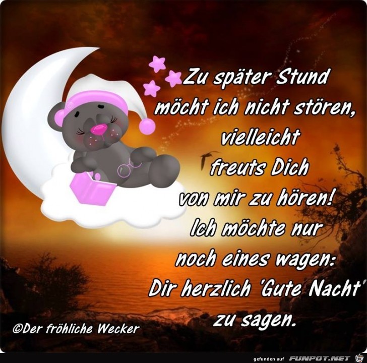 Zur spaeter Stund
