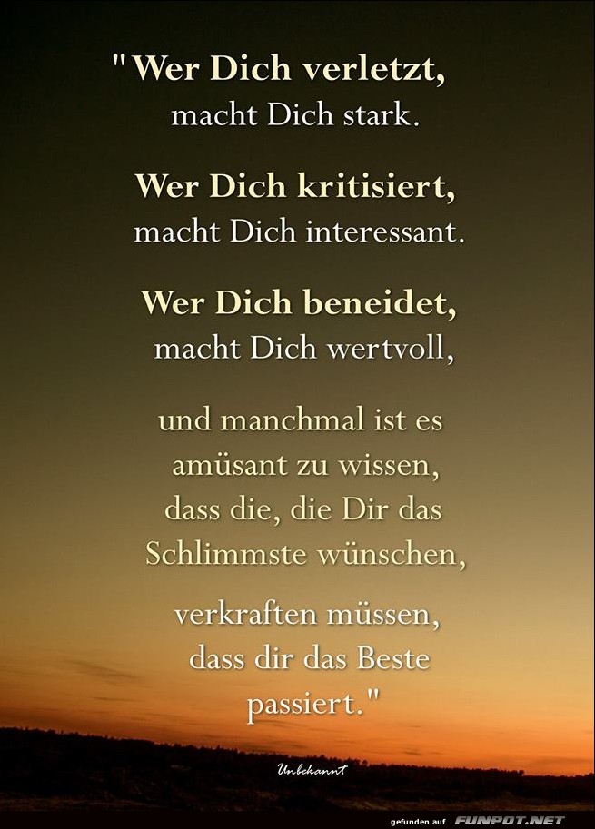 Wer dich verletzt Wer dich verletzt