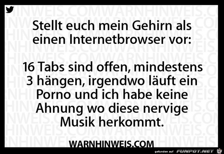 Wenn Dein Gehirn ein Internetbrowser waere Wenn Dein Gehirn ein Internetbrowser waere