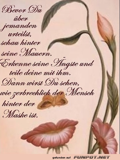 bevor du über jemanden urteilst......... bevor du über jemanden urteilst.........