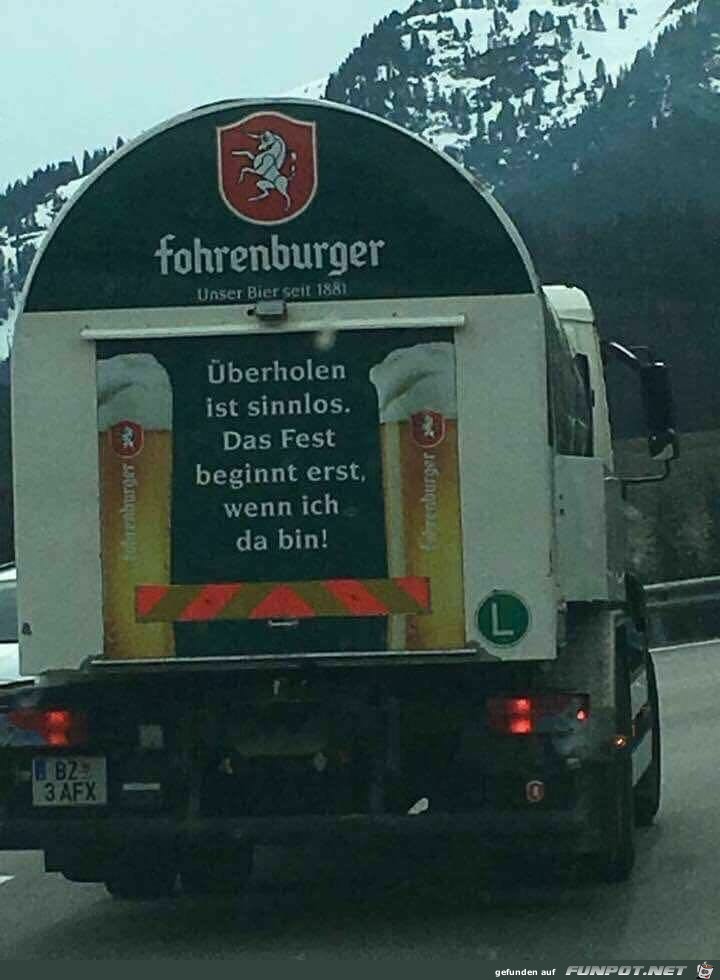 Überholen ist sinnlos Überholen ist sinnlos