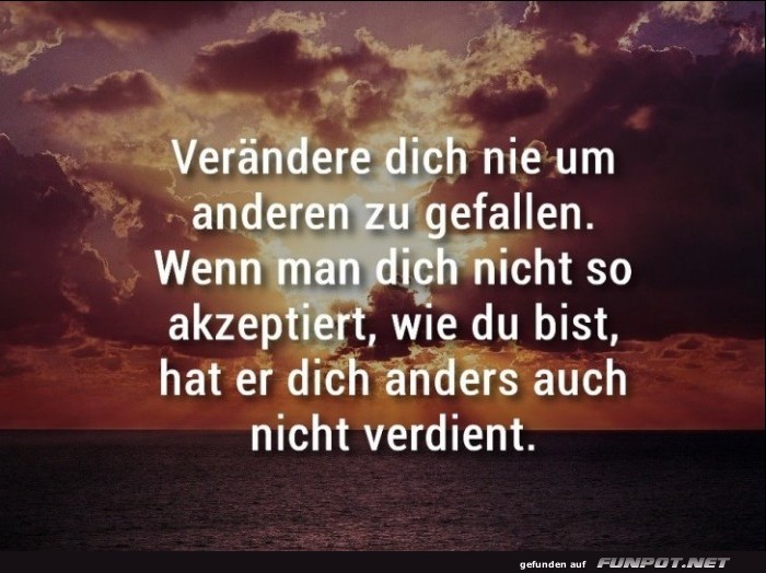 Veraendere dich nie Veraendere dich nie