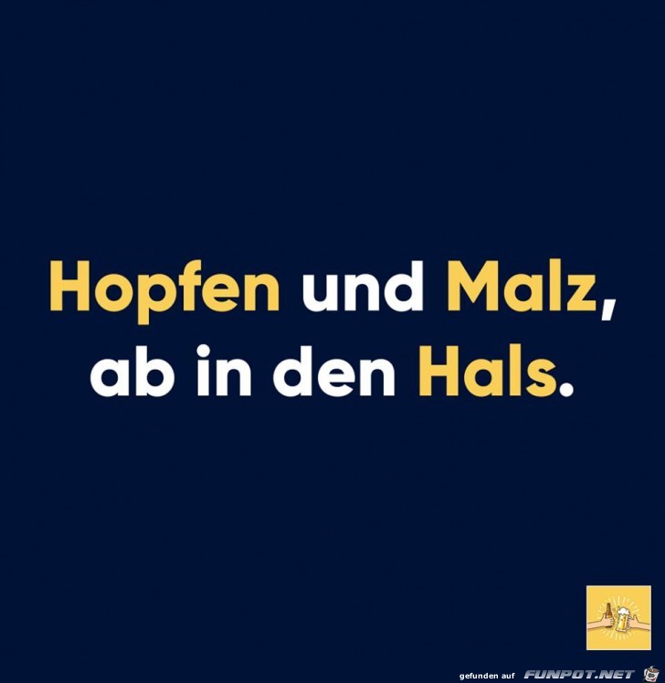 Hopfen und Malz Hopfen und Malz