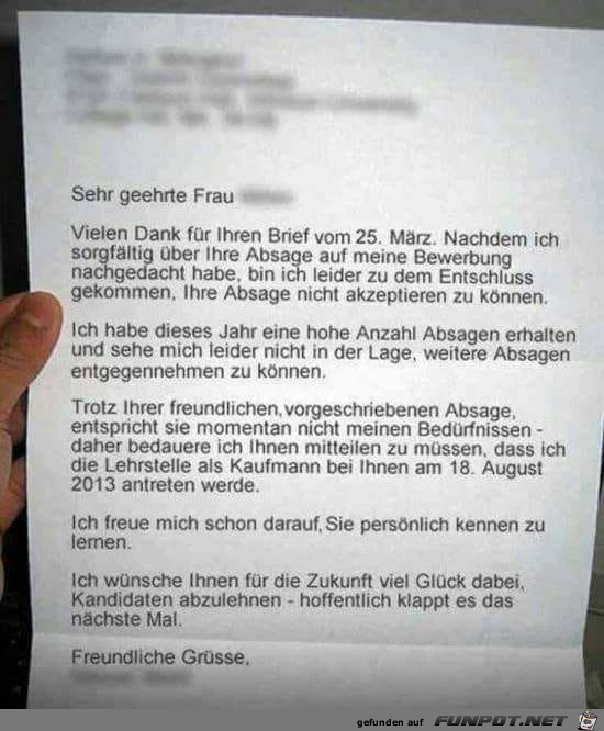 Sehr geehrte Frau