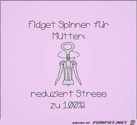 Fidget Spinner fr Mtter