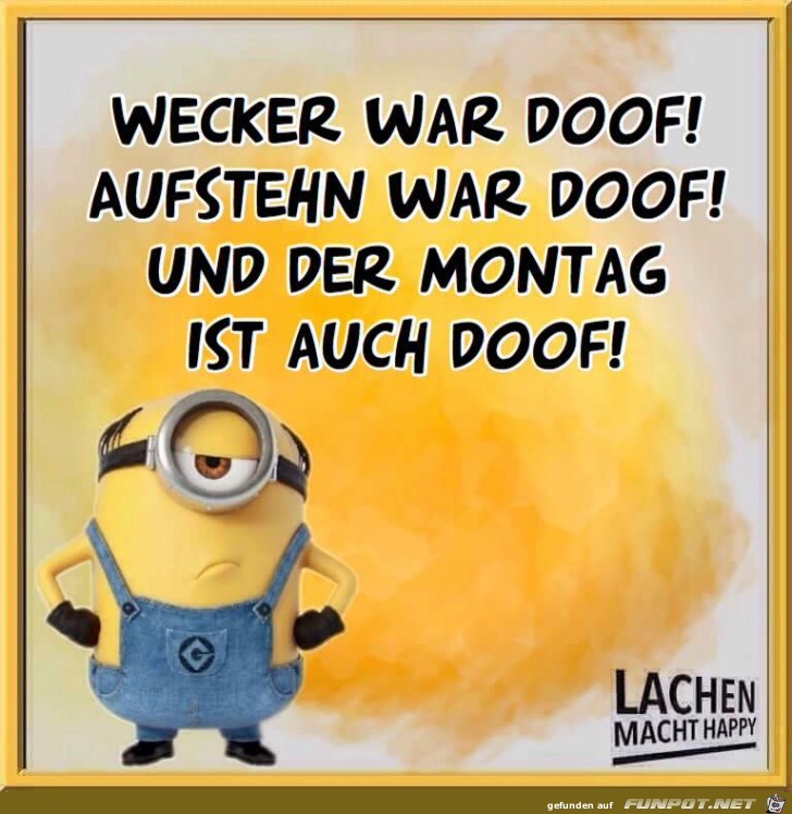 Wecker war Doof Wecker war Doof
