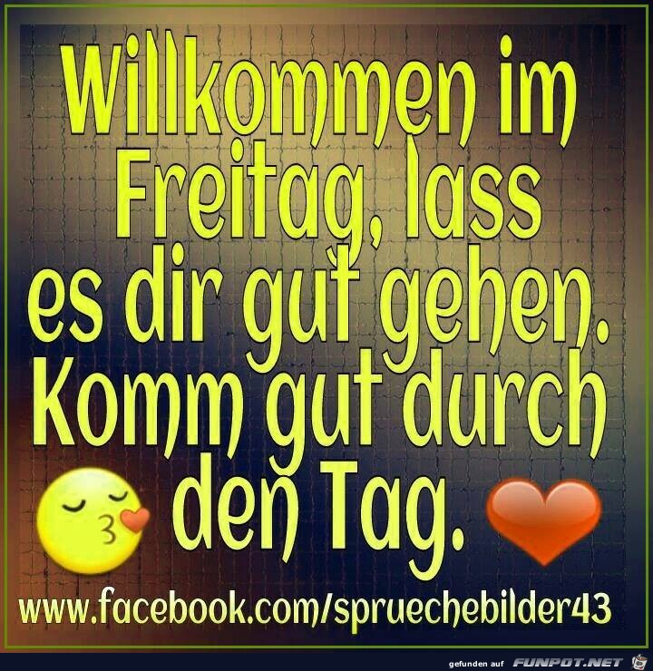 Willkommen im Freitag Willkommen im Freitag