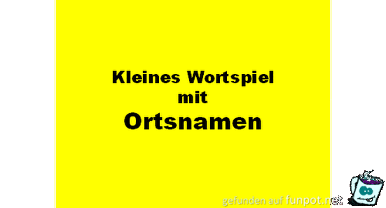 Ortsschilder Ortsschilder