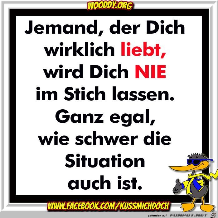Jemand der dich wirklich liebt Jemand der dich wirklich liebt