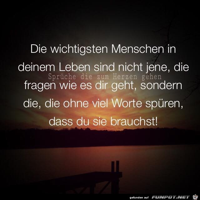 Die wichtigsten Menschen Die wichtigsten Menschen