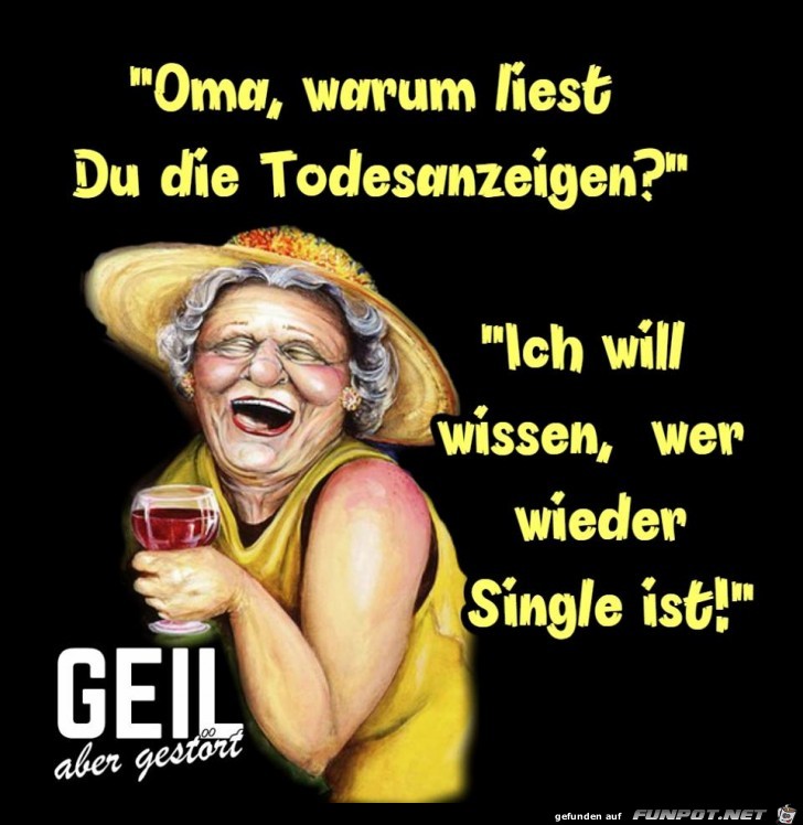 Oma warum liest du Oma warum liest du