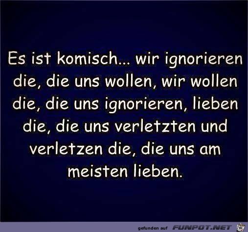 Es ist komisch Es ist komisch