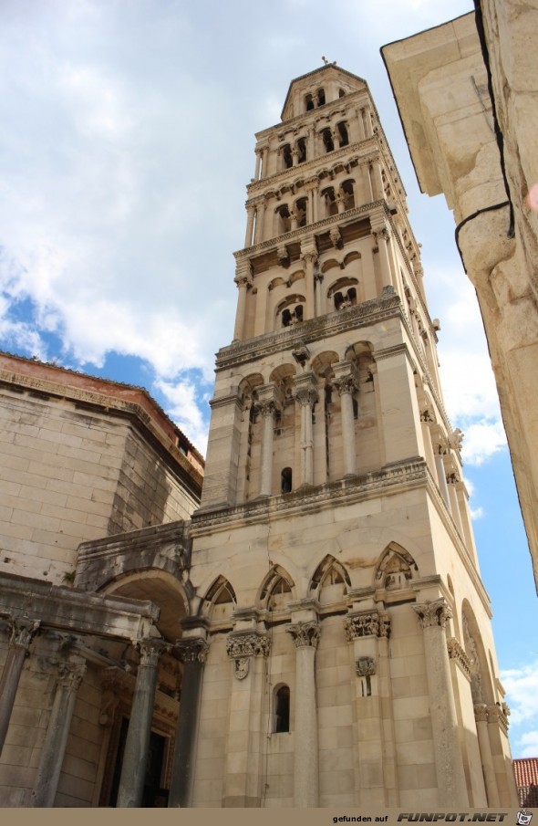 Impressionen aus dem Diokletianspalast in Split