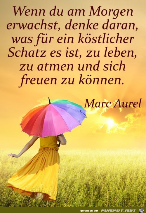 Wenn du am Morgen erwachst Wenn du am Morgen erwachst