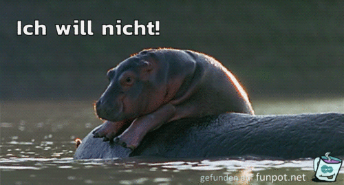 Ich will nicht Ich will nicht