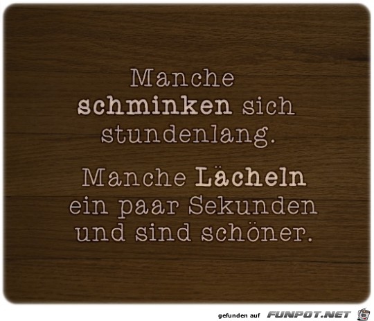 Schminken