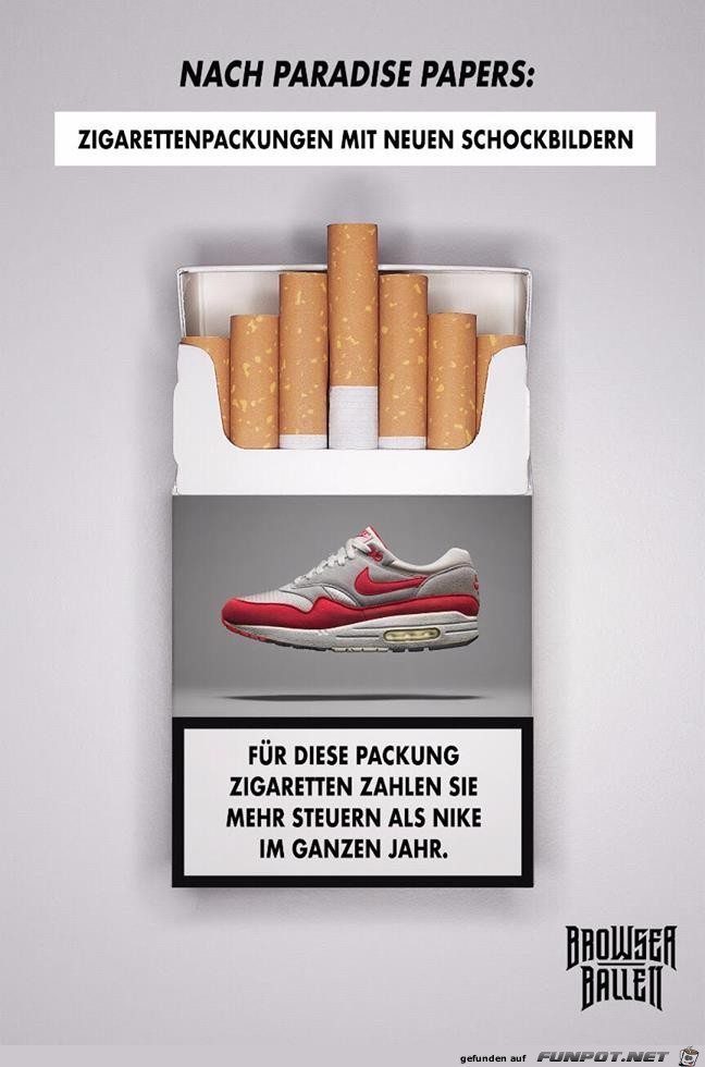Zigarettenpackung Zigarettenpackung