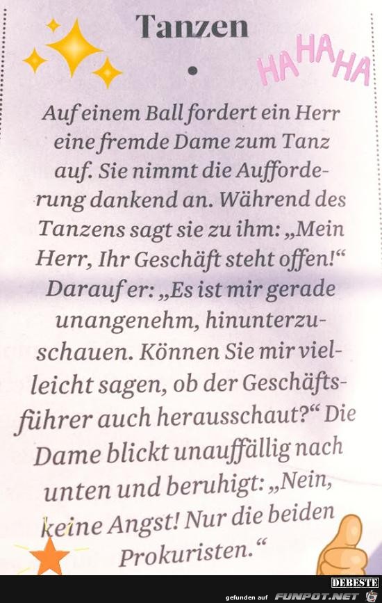 Tanzen.......... Tanzen..........