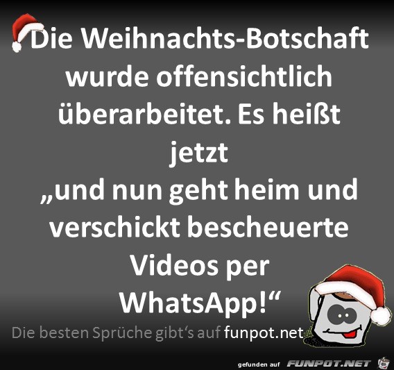 Die Weihnachtsbotschaft Die Weihnachtsbotschaft