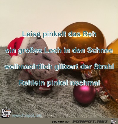 Leise pinkelt das Reh Leise pinkelt das Reh