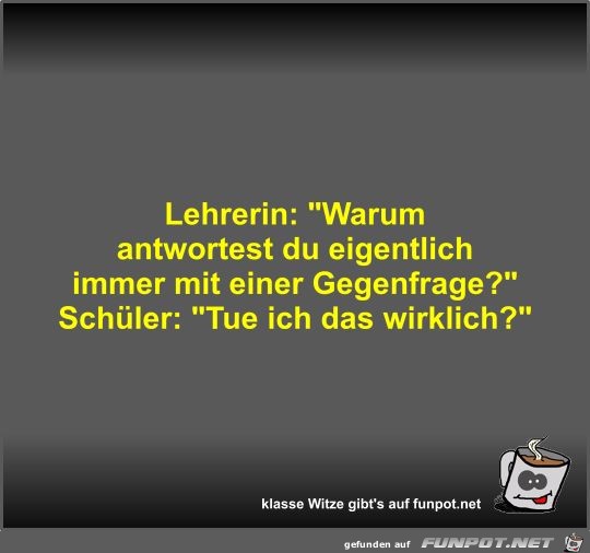 Lehrerin: 