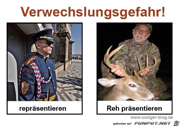 Verwechslungsgefahr Verwechslungsgefahr