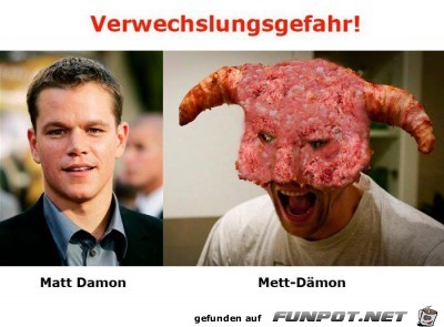 Verwechslungsgefahr Verwechslungsgefahr