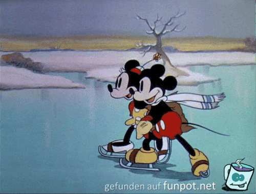 Mickey Maus auf dem Eis Mickey Maus auf dem Eis