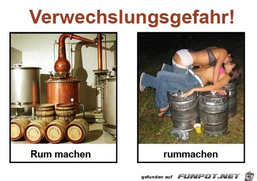 Verwechslungsgefahr Verwechslungsgefahr