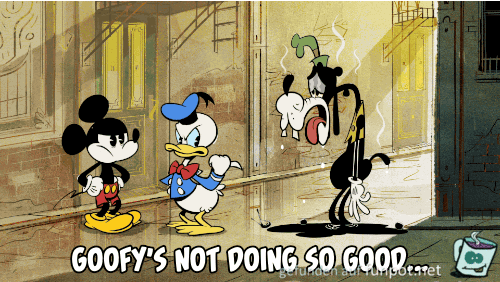 Goofy ist nicht so fit Goofy ist nicht so fit