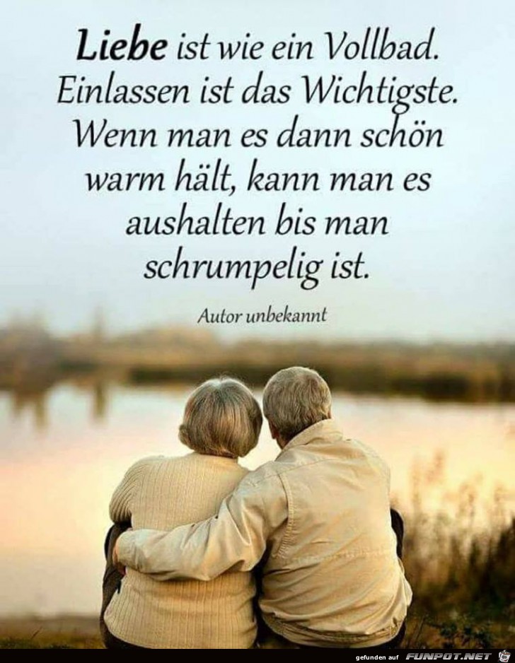 Liebe ist wie ein Vollbad Liebe ist wie ein Vollbad
