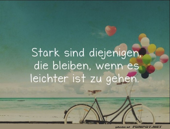 Stark sind diejenigen Stark sind diejenigen